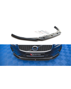 Добавка за предна броня/лип спойлер  V.2 Volvo S60/V60 R-Design Mk3 - Maxton Design