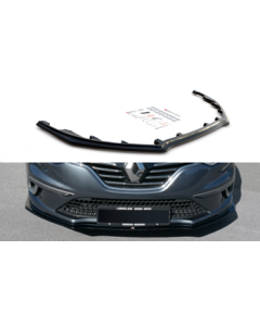 Добавка за предна броня/лип спойлер  Renault Megane Mk.4 GT-Line - Maxton Design