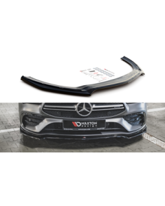 Добавка за предна броня/лип спойлер  V.1 Mercedes-AMG CLA 35 Aero C118 - Maxton Design