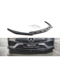 Добавка за предна броня/лип спойлер  V.2 Mercedes-AMG CLA 35 Aero C118 - Maxton Design