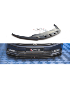 Добавка за предна броня/лип спойлер  V.1 Volkswagen Passat B8 - Maxton Design