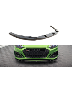Добавка за предна броня/лип спойлер  V.2 Audi RS5 F5 Facelift - Maxton Design