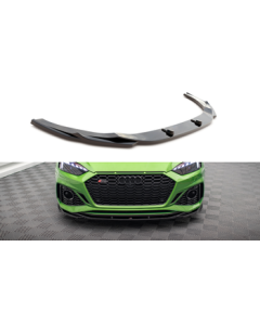 Добавка за предна броня/лип спойлер  V.3 Audi RS5 F5 Facelift - Maxton Design
