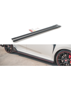 Добавки за прагове  V.2 Honda Civic X Type-R - Maxton Design