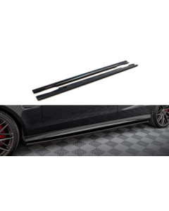Добавки за прагове mercedes-benz e63 amg / amg-line седан w212 фейслифт - Maxton Design