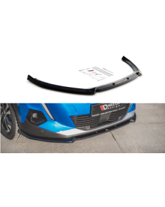 Добавка за предна броня/лип спойлер  V.1 Peugeot 2008 Mk2 - Maxton Design
