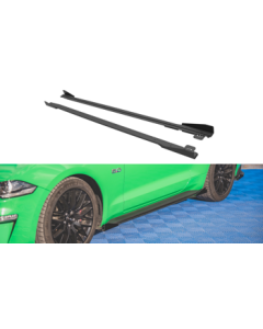 Добавки за прагове Street Pro Side Diffusers v.1 + Добавки Ford Mustang GT Mk6 Facelift