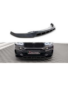 Добавка за предна броня/лип спойлер  V.2 BMW X6 M-Pack F16