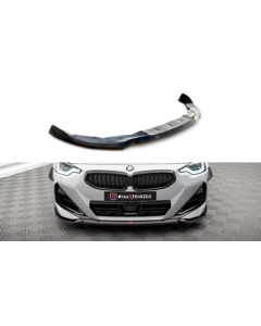 Добавка за предна броня/лип спойлер  V.1 BMW 2 Coupe M-Pack / M240i G42