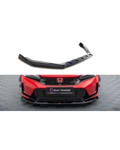 Добавка за предна броня/лип спойлер  V.2 Honda Civic Type-R Mk 11