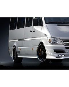 Прагове Mercedes Sprinter I FL / Volkswagen LT 96-06 - Различни размери (4 елемента). Тази странична прагове пасва на версията на Twin Wheels.