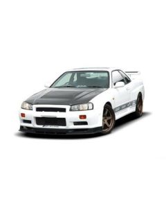 Добавка за предна броня/лип спойлер  Nissan Skyline R34 GTR (за 2299 броня) GTR визия