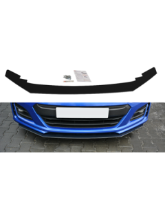 Добавка за предна броня/лип спойлер V.2 Subaru BRZ Facelift - Maxton Design