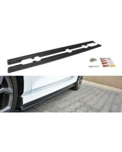 Добавки за прагове V.1 Ford Fiesta Mk8 ST / ST-LINE - Maxton Design