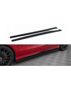 Добавки за прагове Mercedes A W176/ CLA 117 AMG/ CLA 117 AMG Line Facelift - Maxton Design