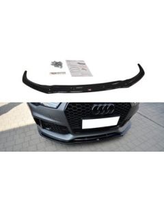 Добавка за предна броня/лип спойлер  V.1 Audi RS7 Facelift