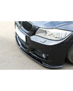 Добавка за предна броня/лип спойлер  V.1 за BMW 3 E91 M-Pack Facelift