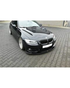 Добавка за предна броня/лип спойлер  V.1 за BMW 3 E92 M-Pack Facelift