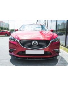 Добавка за предна броня/лип спойлер  V.1 Mazda 6 GJ (MK3) Фейслифт