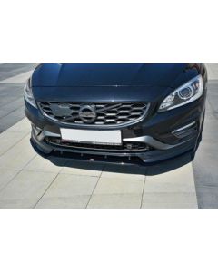 Добавка за предна броня/лип спойлер  V.1 Volvo V60 Polestar Facelift