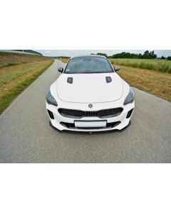 Добавка за предна броня/лип спойлер  v.2 kia stinger gt