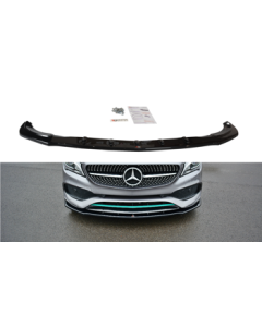 Добавка за предна броня/лип спойлер  V.1 Mercedes-Benz CLA C117 AMG-Line Facelift - Maxton Design