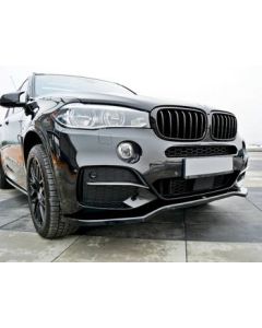 Добавка за предна броня/лип спойлер  V.1 BMW X5 F15 M-Pack