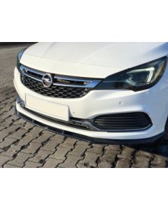 Добавка за предна броня/лип спойлер  V.1 Opel Astra K Opc-Line