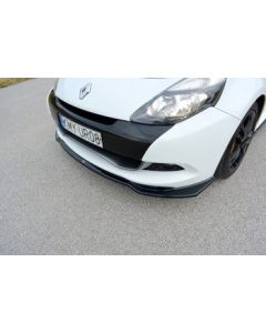 Добавка за предна броня/лип спойлер  V.1 Renault Clio Mk3 RS Facelift