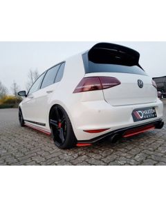 Добавки за задна броня VW Golf Mk7 GTI Clubsport - Maxton Design