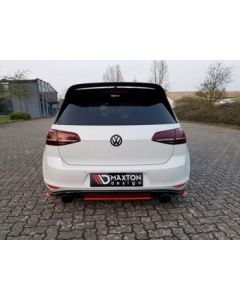 Централна Добавка за задна броня VW Golf Mk7 GTI Clubsport - Maxton Design