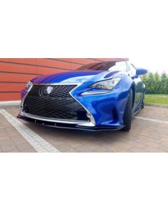 Добавка за предна броня/лип спойлер  V.2 Lexus RC