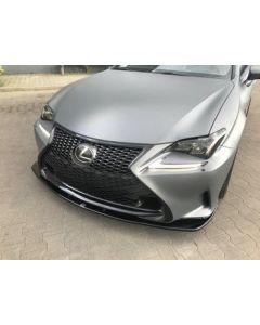 Добавка за предна броня/лип спойлер  V.1 Lexus RC