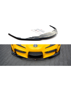 Добавка за предна броня/лип спойлер  V.2 Toyota supra mk5 - Maxton Design