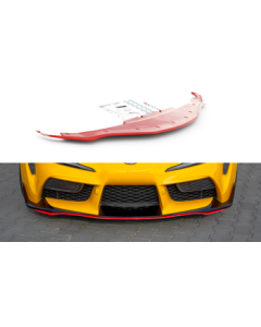 Добавка за предна броня/лип спойлер  V.3 Toyota supra mk5 - Maxton Design