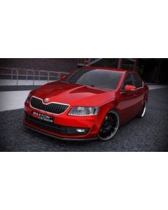 Добавка за предна броня/лип спойлер  V.1 Skoda Octavia Mk3