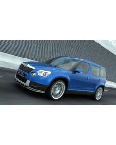 Добавка за предна броня/лип спойлер skoda yeti