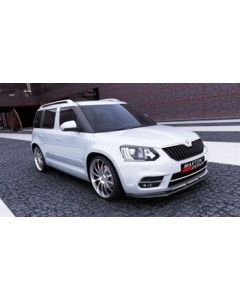 Добавка за предна броня/лип спойлер skoda yeti city facelift модел