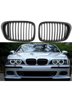 Решетки/Бъбреци за BMW E39 - Черен мат