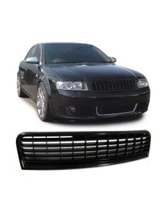 Черна решетка без емблема за Audi A4 B6 седан, комби 2000-2004