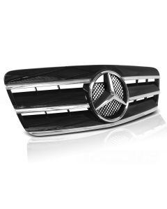 Решетка хром с черно за MERCEDES CLK W208 96-02