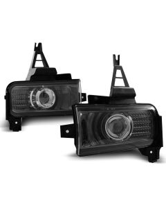 Халогени за TOYOTA LAND CRUISER FJ200 07-12 Черни опушени LED