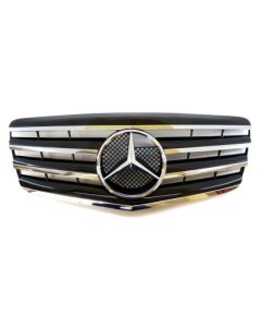 Решетка – Хромирана Черна За Mercedes E-class W211 2006-2009г.