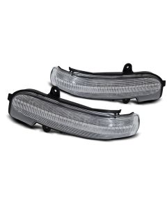 Мигачи за огледала WHITE LED SEQ за  MERCEDES W203 T203 CL203 00-07