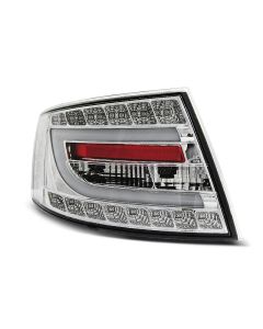 LED Стопове хром за AUDI A6 C6 SEDAN 04.04-08 6PIN