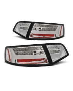 LED BAR Стопове хром SEQ за AUDI A6 08-11 SEDAN