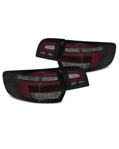 LED BAR  Стопове Черни SEQ за AUDI A3 8P 5D 03-08