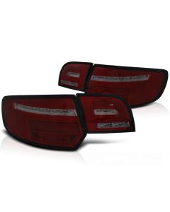 LED BAR стопове RED Опушени с динамична светлина за AUDI A3 8P 5D 08-12