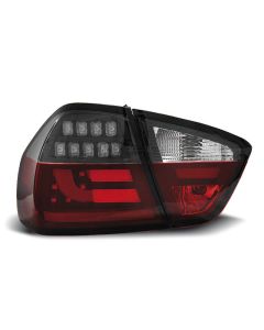 LED BAR Стопове  WHIE Черни за BMW E90 03.05-08.08