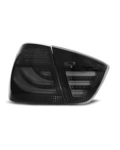 LED BAR Стопове опушени Черни за BMW E90 03.05-08.08